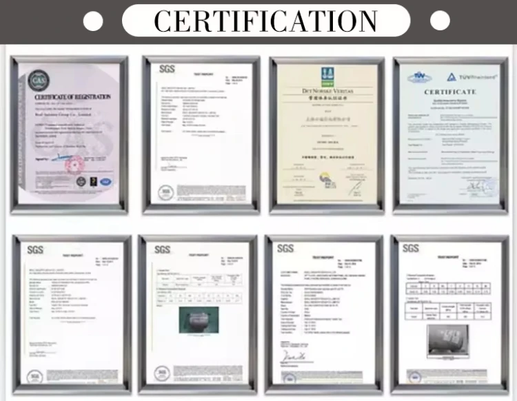 Round head hexagon socket bolt certification