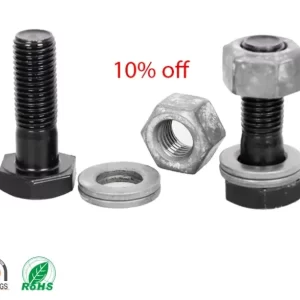 Hot-Dip Galvanized Hex Head Bolts - Heavy-Duty Corrosion-Resistant Fasteners for Wholesale