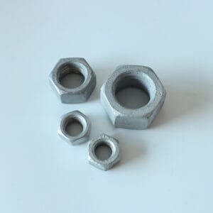 Hot-Dip Galvanized Hex Nuts - Corrosion-Resistant Fasteners for Heavy-Duty Applications