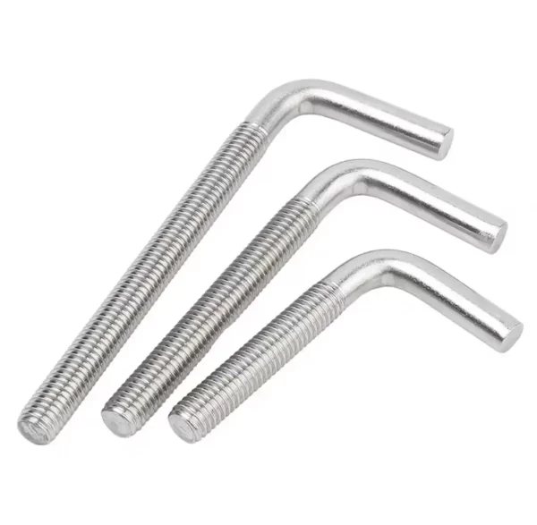 Heavy-Duty L Bolts (Angle Bolts) - Wholesale Custom Fasteners for Structural and Industrial Applications - 图片 3