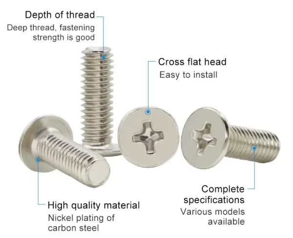 Machine Screws - Precision Fasteners for Mechanical & Electrical Applications - 图片 5