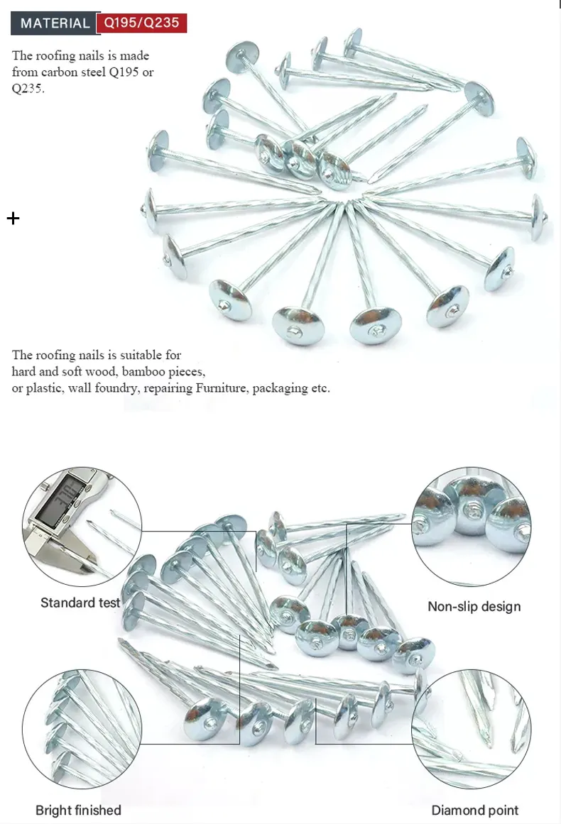 Roofing Nails High Performance Fasteners for Secure Roof Installations 6
