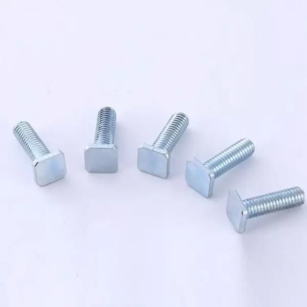 Heavy-Duty T-Shaped Bolts - Wholesale Custom Fasteners for Industrial Machinery and Structural Applications