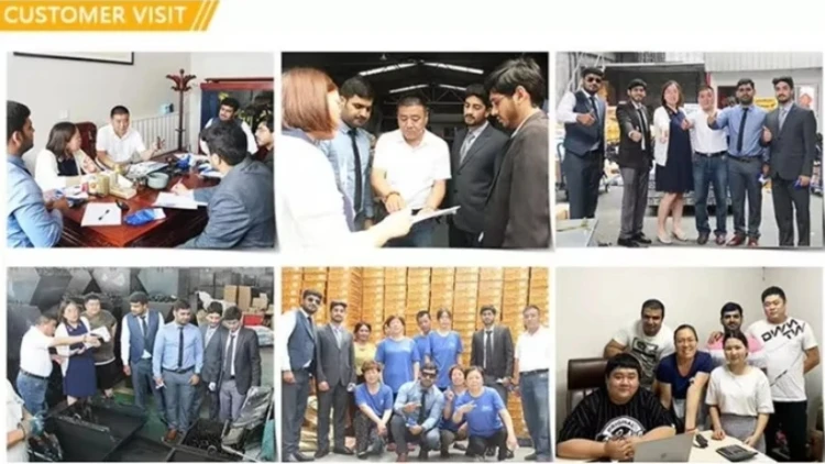 Global Customers Visit Our Hardhawk Countersunk Bolts Manufacturing Factory for Inspection and Cooperation